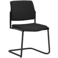 Chaise empilable Mayer Sitzmöbel Tissu Noir 2518 490 x 560 x 830 mm 2 unités