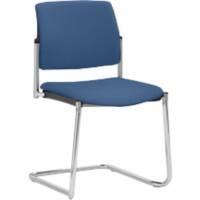 Chaise empilable Mayer Sitzmöbel Tissu Bleu 2518 490 x 560 x 830 mm 2 unités