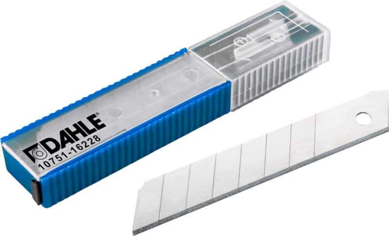 Dahle DAHLE OFFICE Reservemesjes 18 mm Metaal Blauw 10 Stuks