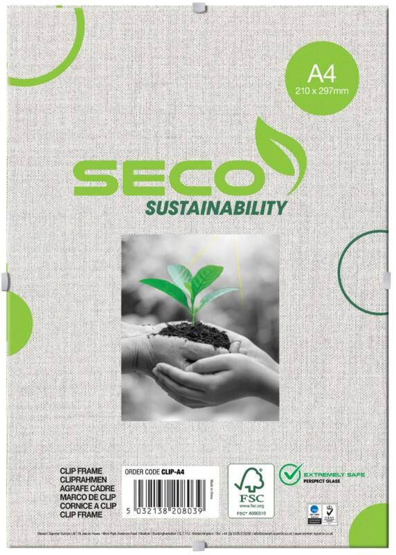 Seco A4 Klemlijst CLIPA4 23 (B) x 1,5 (D) x 32 (H) cm CLIPA4