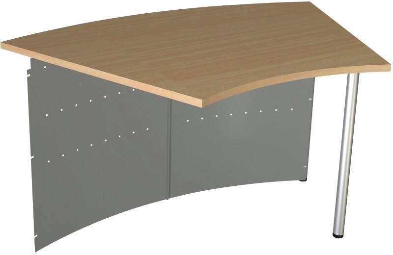 Comptoir Kerkmann Genua Hêtre Argenté 1265 x 800 x 720 mm