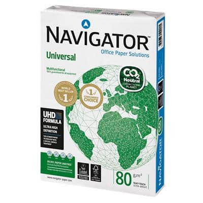 Navigator Universal A4 Kopieerpapier 80 g/m² Glad Wit 500 Vellen