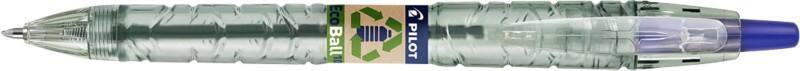 Pilot Balpen Blauw 0.4 mm Medium Kegelvormig Navulbaar Recycled