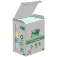 Post-it Zelfklevende notes 40 x 64 mm Kleurenassortiment 6 Stuks à 100 Vellen