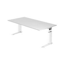 Hammerbacher Bureau US2E 200X100CM Wit