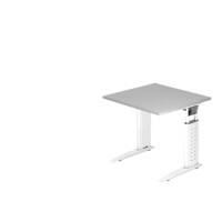 Bureau Hammerbacher US08 80 x 80 cm Blanc, gris