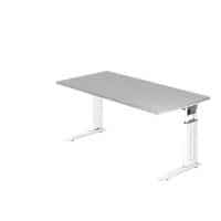 Bureau Hammerbacher US16 160 x 160 cm Blanc, gris