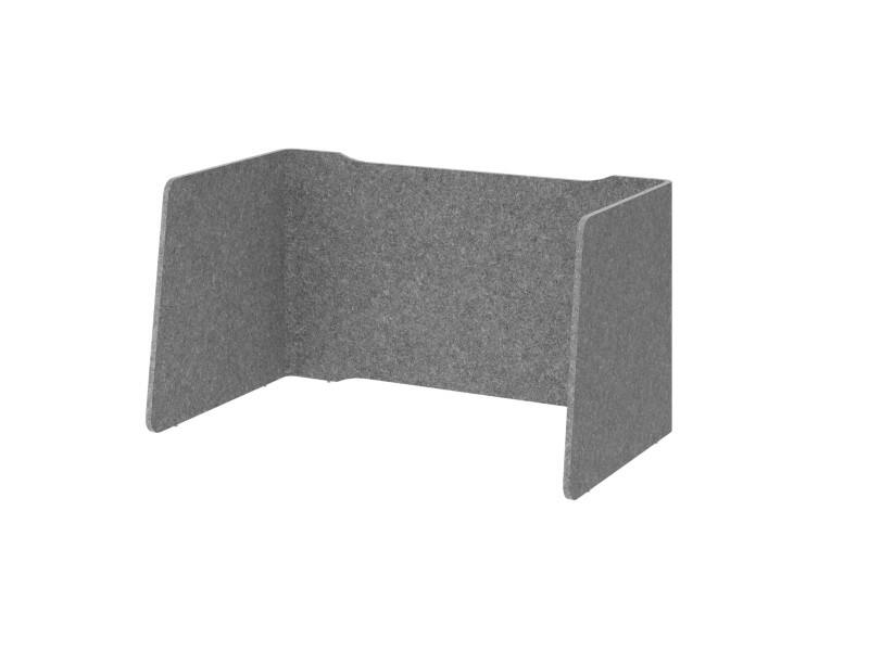 Cloison acoustique Hammerbacher Gris 1 140 x 650 x 605 mm