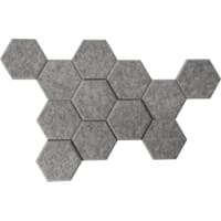 Mousses acoustiques Hammerbacher VARS1 Gris 170 x 160 x 150 mm