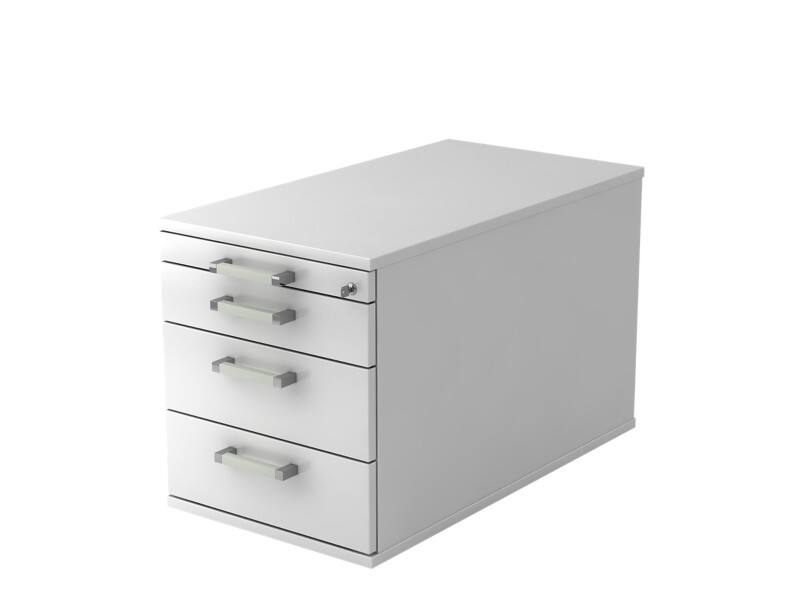 Hammerbacher Mobiel ladeblok TC30 CE Wit 4280 mm x 512 mm x 800 mm