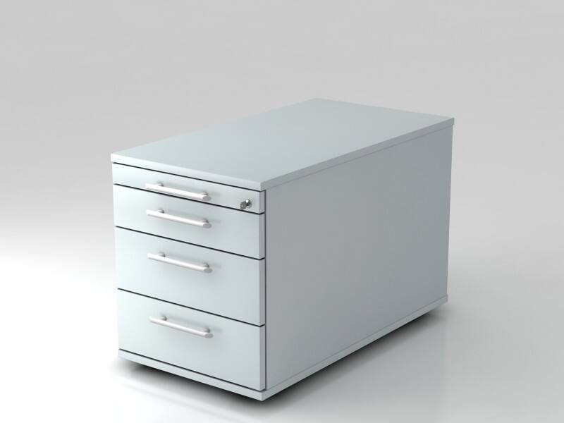 Hammerbacher Mobiel ladeblok TC30 RE Grijs 4280 mm x 512 mm x 800 mm