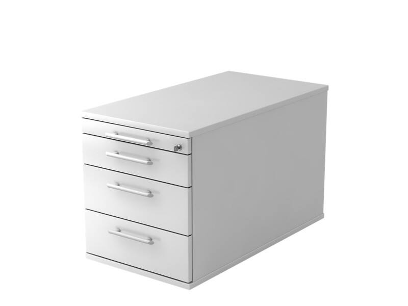 Hammerbacher Mobiel ladeblok TC30 RE Wit 4280 mm x 512 mm x 800 mm