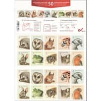 Timbres bpost Non Prior Garden Visitors 50 unités