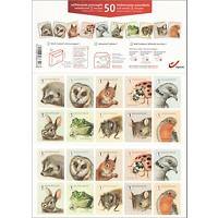 Postzegel bpost Non Prior Garden Visitors 50 Stuks
