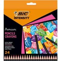 Crayon de couleur BIC Intensity Assortiment 24 unités