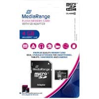 MediaRange MicroSDHC-kaart MR956 Zwart