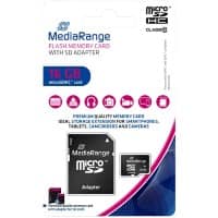 MediaRange MicroSDHC-kaart MR958 Zwart