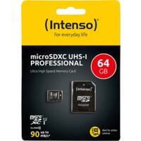 Carte microSDXC Intenso 3433490