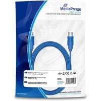 MediaRange Kabel MRCS145 Blauw