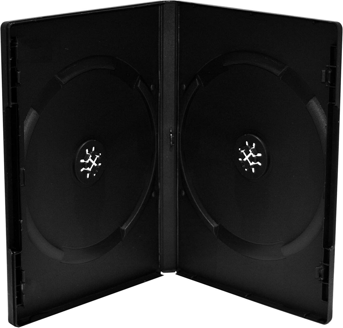 Boîtier DVD MediaRange BOX12 Plastique Noir