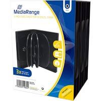 MediaRange DVD-hoes BOX35-10 Kunststof Zwart
