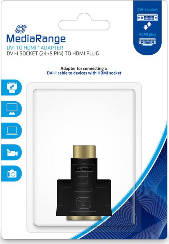 Adaptateur MediaRange MRCS171 Noir