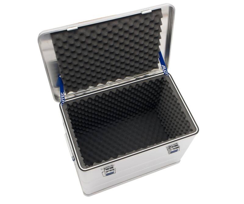 Boîte de rangement ALUTEC COMFORT 73 L Gris 580 x 385 x 398 mm