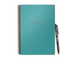 RocketBook A5 Schrift EVRF-E-RC-CCE-FR Gestippeld Niet geperforeerd 42 Pagina's Zeegroen