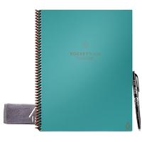 Cahier RocketBook EVRF-L-RC-CCE-FR 1/3 A4 Pointillé Non perforé 42 pages Turquoise