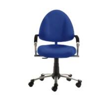 Chaise pivotante MAYER SITZMOEBEL 2436 Tissu Bleu