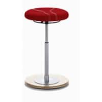 Tabouret MAYER SITZMOEBEL 1110 Tissu Rouge