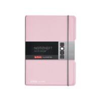herlitz My.book Schrift A5 Geruit PP Roze Niet geperforeerd 80 Pagina's
