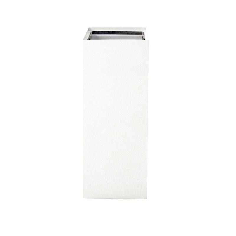 Poubelle Vepa Bins Acier 60 l 33,5 x 26,3 x 70 cm Blanc