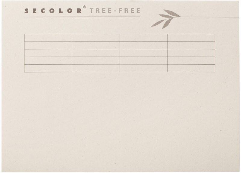 Farde à bord décalé Djois Tree-Free A4 Crème Carton 225 g/m² 10 Unités