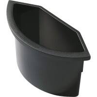 Insert pour corbeille helit 2 L Noir Plastique 25,4 x 11,1 x 15,7 cm 5 Unités