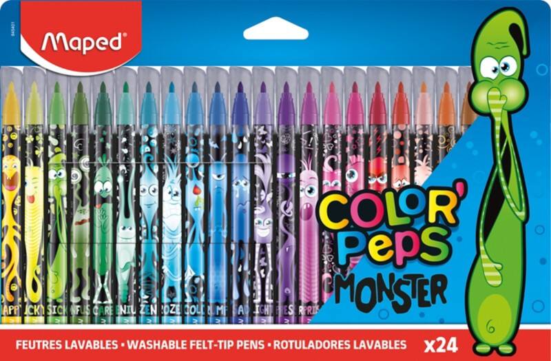 Stylos-feutres Maped 845401 Assortiment 24 unités