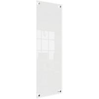 Tableau blanc Nobo Small 1915604 Surface en verre effaçable à sec Fixation murale Sans cadre Blanc 300 x 900 mm