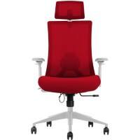 euroseats Bureaustoel Gaas Rood 520 x 1111 mm