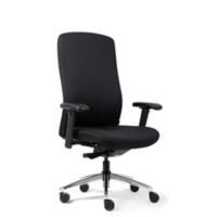 Siège de bureau euroseats Tissu Noir 480 x 1 260 mm