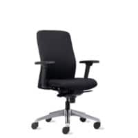 Siège de bureau euroseats Tissu Noir 495 x 1100 mm