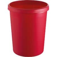 Poubelle helit 45 L Rouge Plastique