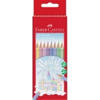 Faber-Castell Kleurpotloden Pastell 111211 Rood 10 Stuks