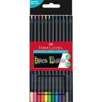 Faber-Castell Kleurpotloden Black Edition 116412 Zwart 12 Stuks