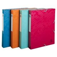 Exacompta Maïa Archiefdoos 59210E Kleurenassortiment 4 x 25 x 33 cm PP (Polypropeen) 4 Stuks