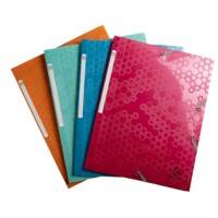 Farde à 3 rabats Exacompta Maïa 55210E A4 Polypropylène recyclé Élastique 240 x 320 mm Assortiment 4 unités