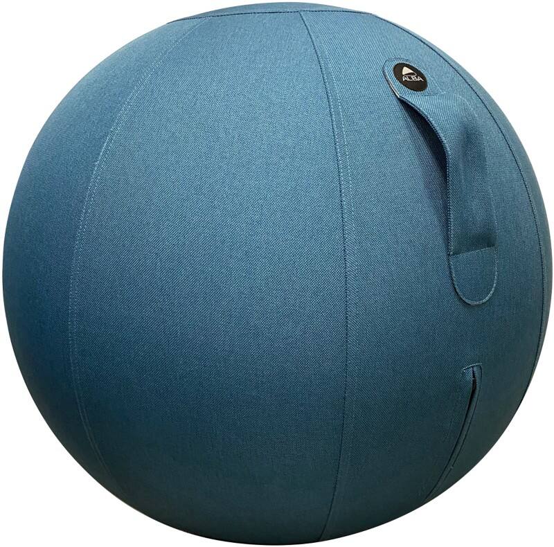 Alba Ergoball Ergonomische zitbal Stof Blauw 120 kg MHBALL B 65 mm x 65 mm