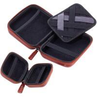 Étui de voyage Troika Onpack 6 x 13 cm Brun Lot de 2