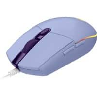 Souris Logitech Avec fil Sans Bluetooth Violet