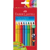 Crayon de couleur Faber Castell Grip 280921 Assortiment 10 unités