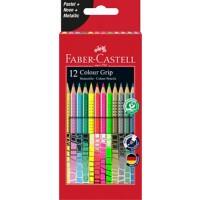 Faber Castell Kleurpotlood Colour Grip 201569 Kleurenassortiment 12 Stuks